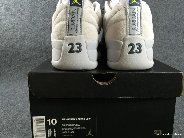 Rep LUCY Suede Air Jordan 308317-002 Grey 12 Low 0723